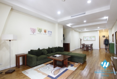A big 3 bedrooms apartment for rent in Pacific Ly Thuong Kiet st, Hoan Kiem District